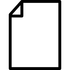 Paper hand sign